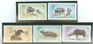 Albania #796-800 Unused Single (Complete Set) (Wildlife)