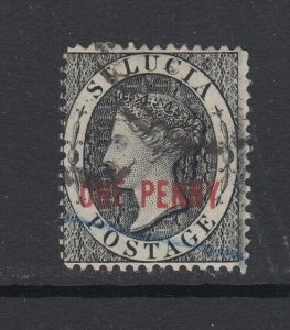 St. Lucia, Scott 20 (SG 26), used