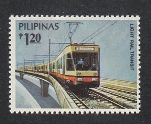 Philippines # 1707, Light Rail Train, Mint NH, 1/2 Cat,