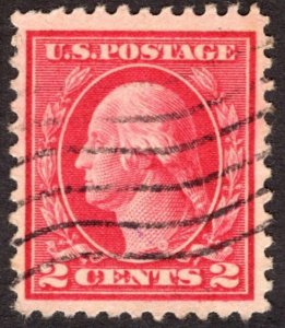 1917, US 2c, Washington, Used, XF, Sc 499