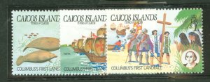Turks & Caicos Islands #50-53 Mint (NH) Single (Complete Set)
