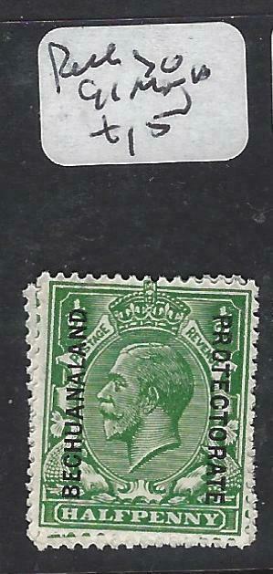 BECHUANALAND  (PP1904B)  KGV ON GB 1/2D  SG 91  MNH