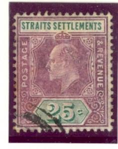 Straits Settlements Scott 117 Used (Catalog Value $24.00)