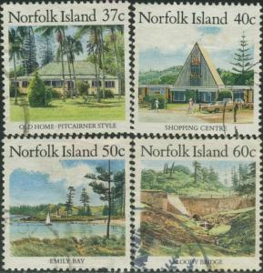 Norfolk Island 1987 SG411-414 Scenes FU