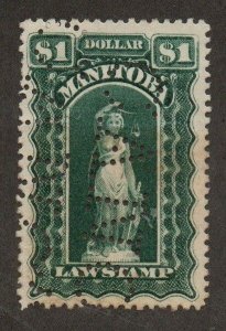 Canada Manitoba Law Stamp ML113a Used