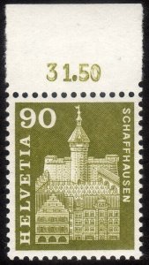 1960, Switzerland 90c, MNH, Sc 395