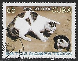 Cuba # 4475 - Domestic Cat - unused / CTO....{R19}