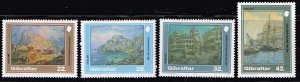 Gibraltar 1991, Sc.#596-9 MNH paintings