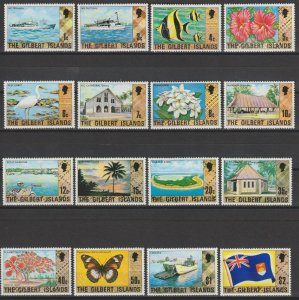 GILBERT ISLANDS 1976 SG 23/38 MNH