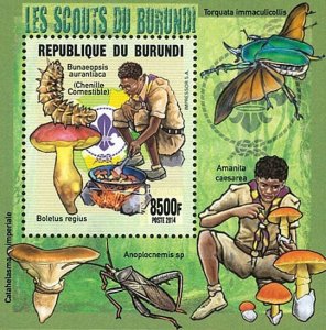 Burundi 2014 Perf. Scouting: Scouts Of Burundi/Fauna / Flora / Mushrooms (I