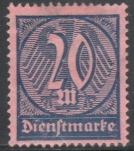 Germany Scott No. O19