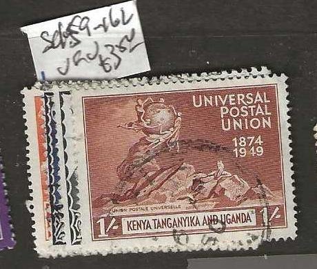 KENYA, UGANDA AND  TANGANYIKA SG159-162   KGVI UPU SET  VFU   P0902A H