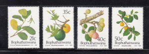 Bophuthatswana Scott #254 - 257 MNH