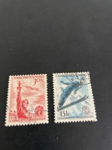 Czechoslovakia sc 681,682 u