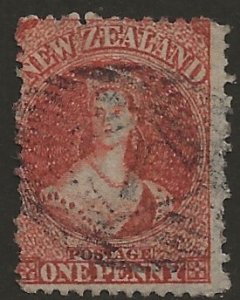 New Zealand 31 1864 1 pence fine used