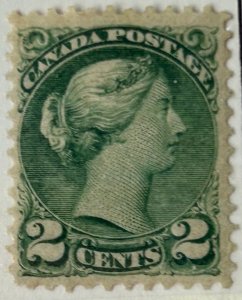 Canada #36 MINT VF LH Small Queen Issue C$100.00 +++