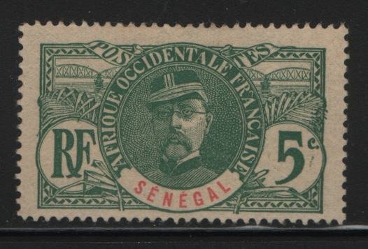 SENEGAL, 60, NO GUM, 1906, GENERAL LOUIS FAIDHERBE