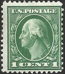 # 405 Mint Heavy Hinged Green George Washington