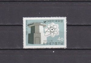 South Korea, Scott cat. 349. Atomic Reactor issue. Light Hinged. ^