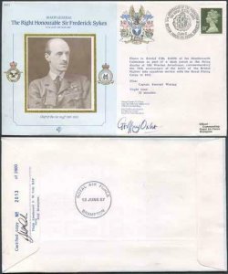 CDM2a RAF COMMANDERS SERIES Frederick Sykes Signed by Gp Capt G J Oxlee (E)