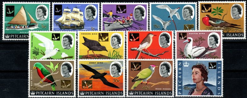 Pitcairn Islands #72-84  MNH  CV $15.75 (X9704)