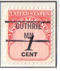 U.S. Precancel - Minnesota, Guthrie