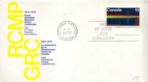 Canada, First Day Cover, Law Enforcement