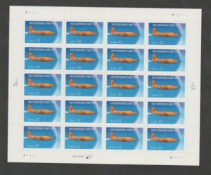 U.S. Scott #3173 Supersonic Flight Stamps - Mint NH Sheet - LL Plate
