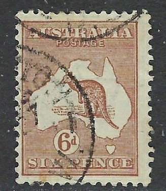 Australia 49 Used 1923 kangaroo (ap8221)