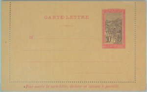 88880 - Madagascar - Postal History - STATIONERY LETTER CARD 1911-