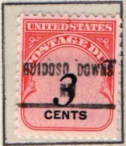 U.S. Precancel - New Mexico, Ruidoso Downs