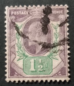 Great Britain Scott 129 Used VF KEVII 1902-1903