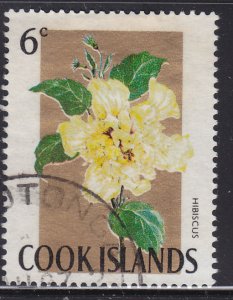 Cook Islands 207 Hibiscus 1967