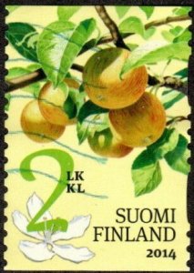 Finland 1457b - Used - 2kl Apples (2014) (cv $2.50)