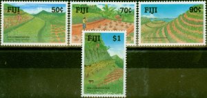 Fiji 1990 Soil Conservation Set of 4 SG811-814 V.F MNH