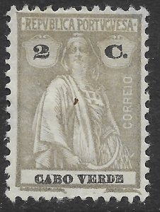 Cape Verde #178 MH Ceres Stamp. Nice.