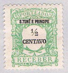 Saint Thomas and Prince Islands J42 MLH Postage Due (BP20630)