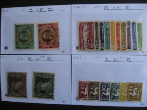 Sales card hoard breakdown Bavaria/Wurttemberg (unverified)