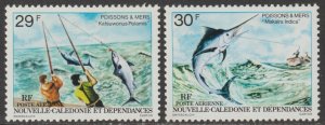 EDSROOM-16254 New Caledonia C153-4 MNH 1979 Complete Sport Fishing