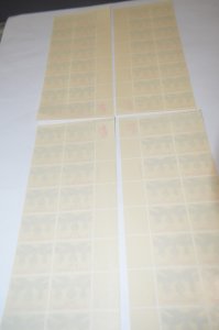 Round robin of strips of 20 Scott #2045 Medal of Honor Stamps from 1983