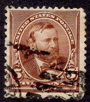 US Stamp #223 USED SCV $4.75