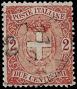 Italy 1896 Sc 74 U f