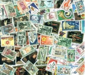 Dahomey - Stamp Collection - 100 Different Stamps