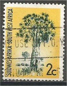 SOUTH WEST AFRICA, 1970, used 2c, Quivertree. Scott 319