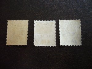 Stamps - St. Lucia - Scott# 64-66 - Used Part Set of 3 Stamps