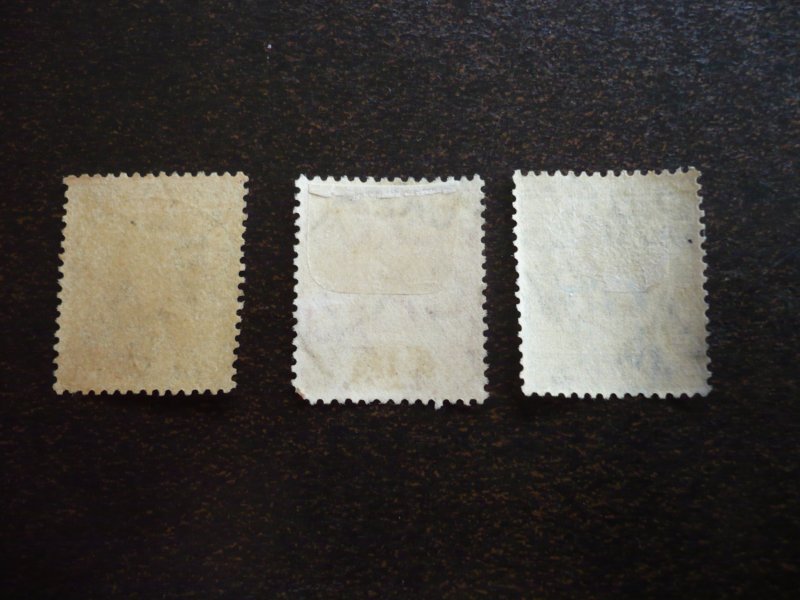 Stamps - St. Lucia - Scott# 64-66 - Used Part Set of 3 Stamps