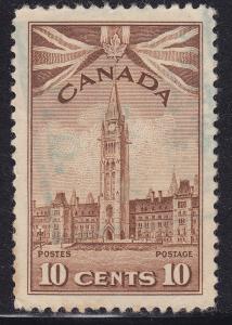 Canada 257 KGVI WWII War Issue, Parliament 1942