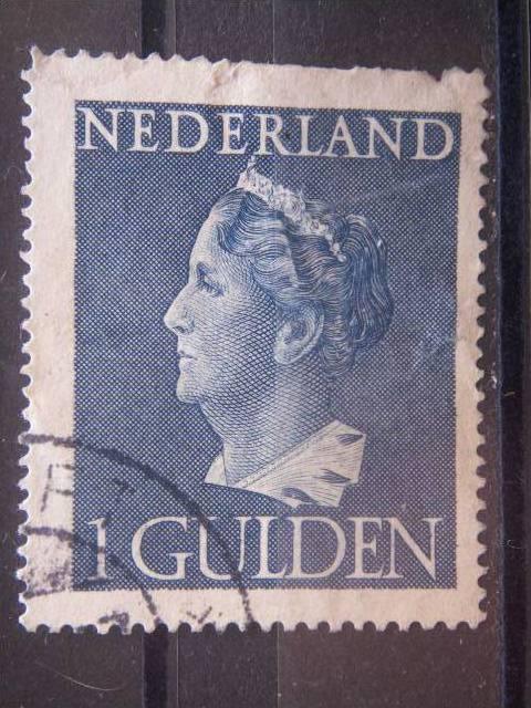 NETHERLANDS, 1946, used 1g, Wilhelmina, Scott 278