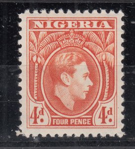 Nigeria - 1938 KGVI 4p Key stamp Sc# 59 - MNH (7016)