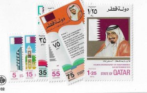 Qatar Sc #442-447 set of 6 OG VF